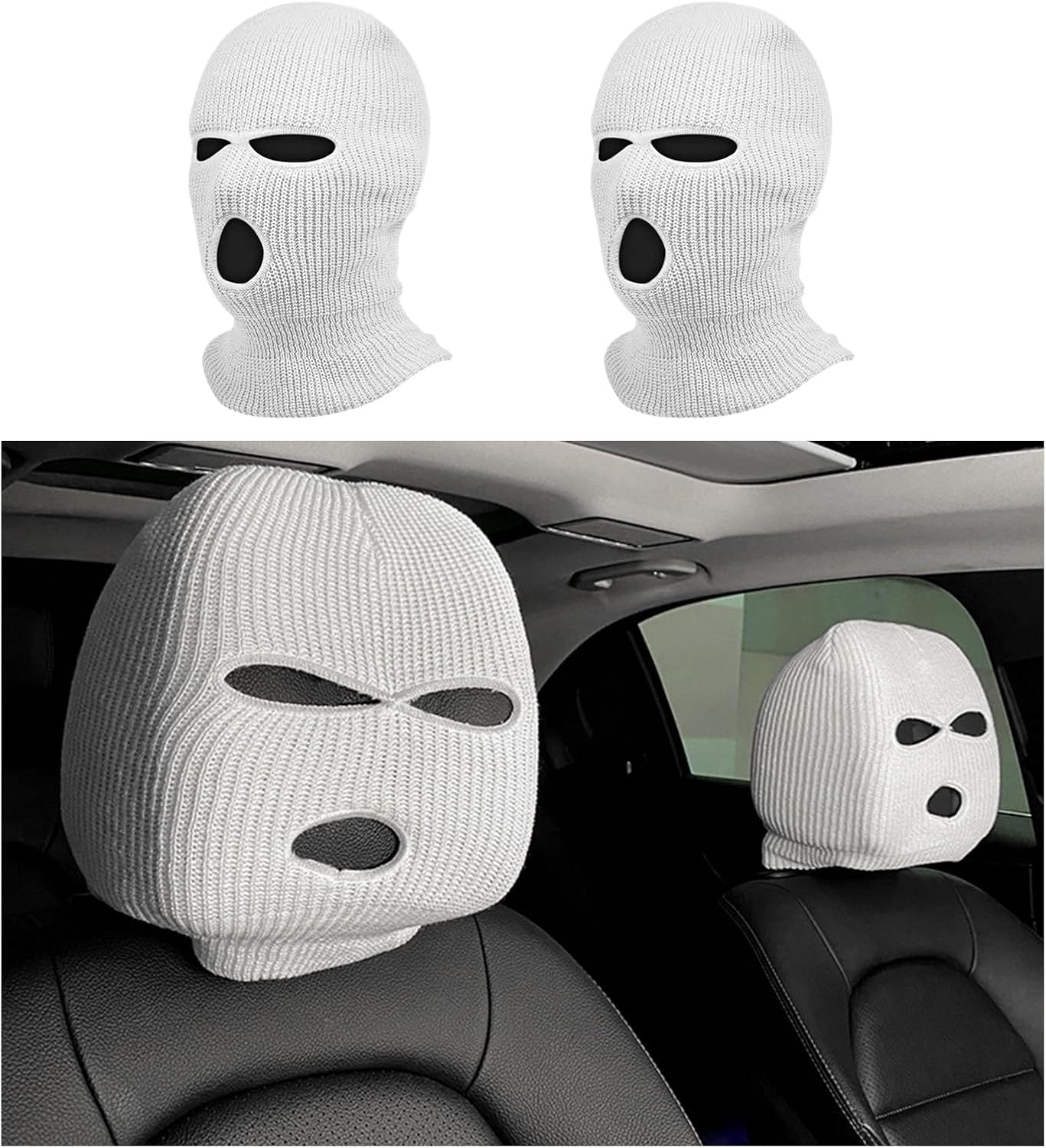 Universal Ski Mask Car Seat Cover
